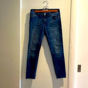 DL 1961 skinny cropped size 26